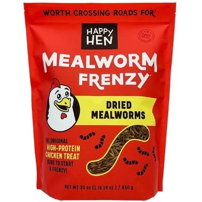 Durvet Happy Hen Treats® Mealworm Frenzy®, 30 oz.